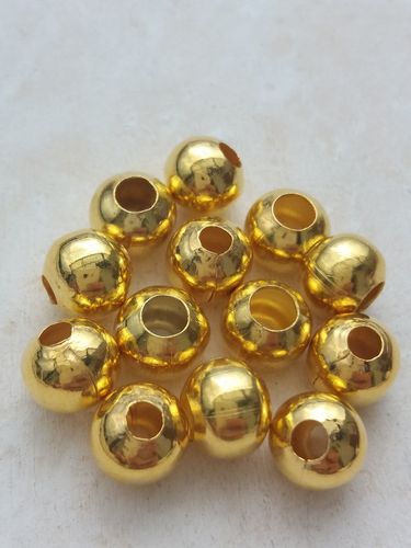 Perlen Gold 8mm